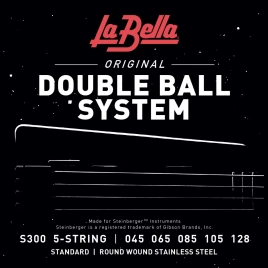 Струны для бас-гитары La Bella S300 45-128