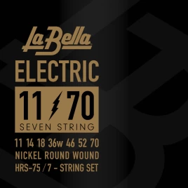 Струны для электрогитары La Bella HRS-75 11-70