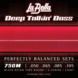 Струны для бас-гитары La Bella 750N 50-105