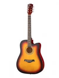 Акустическая гитара Foix FFG-4101C-SB, с вырезом, санберст