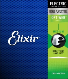 Струны для электрогитары Elixir 19002 Optiweb 09-42