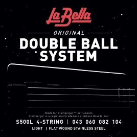 Струны для бас-гитары La Bella S500L 43-104