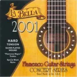 Струны для классической гитары LA BELLA 2001 FLAMENCO HARD