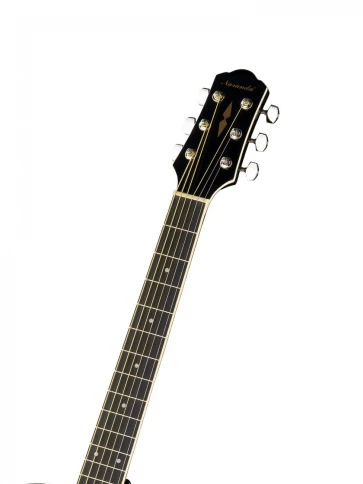 Акустическая гитара Naranda CAG280CBK фолк с вырезом фото 5
