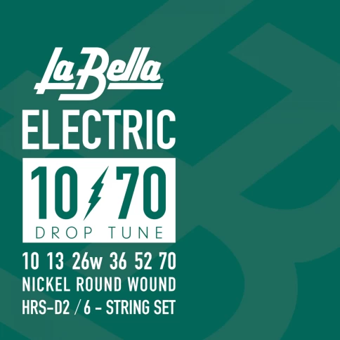 Струны для электрогитары La Bella HRS-D2 10-70 фото 1