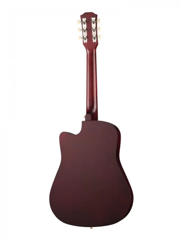 Акустическая гитара, с вырезом, санберст, Foix 38C-M-3TS фото 4