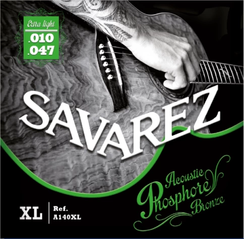 Струны для акустической гитары Savarez A140 XL (10-47) фото 1
