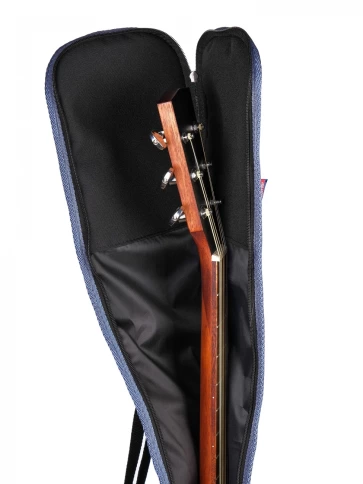 Чехол мягкий для акустической гитары дредноут 4/4, черный Lutner MLDG-22 фото 6