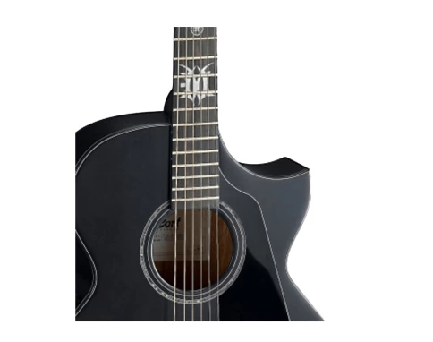 Электроакустическая гитара CORT EVL A6 BKS фото 2