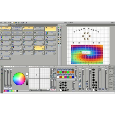 Программа управления световыми приборами Briteq LD-1024BOX DMX Interface 1024ch/300kB фото 6