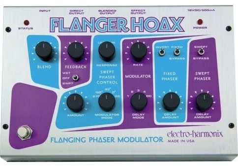 Педаль эффектов Electro-Harmonix Flanger Hoax фото 1