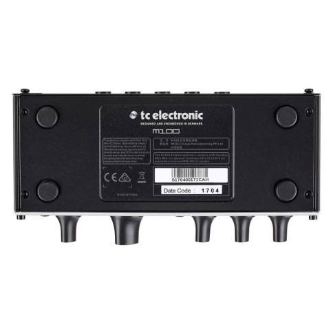 TC ELECTRONIC M100 - стереофонический процессор мультиэффектов, 16 пресетов, 24-бит AD/DA фото 5