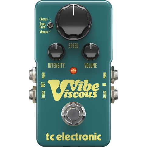 TC ELECTRONIC VISCOUS VIBE - гитарная педаль эффекта юнивайб фото 1