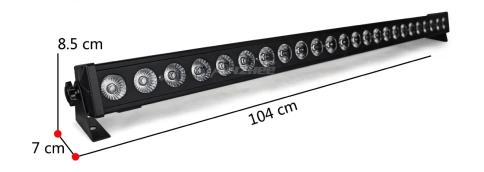 Светодиодный прожектор PROCBET BAR LED 24-4 RGBW MK II фото 4