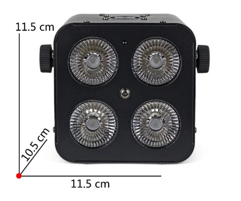 Светодиодный прожектор PROCBET PAR LED 4-10 RGBW SQ фото 6