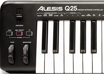 Миди-клавиатура ALESIS Q25 фото 2