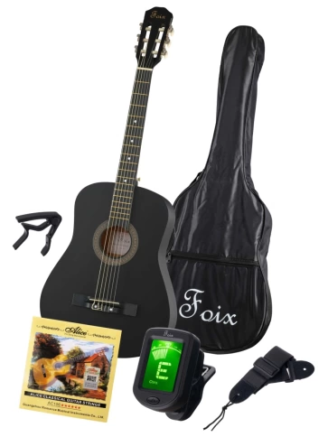 Классическая гитара Foix FCG-2038CAP-BK-MAT фото 1