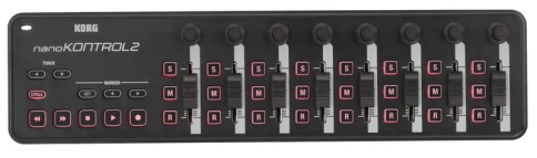 MIDI контроллер KORG NANOKONTROL2-BK фото 1