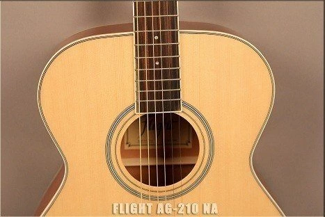 Акустическая гитара FLIGHT AG-210 NA фото 3