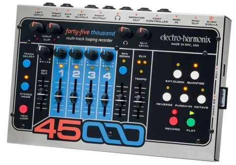 Педаль эффектов Electro-Harmonix 45000 Multi Track Looping Recorder + Foot Controller фото 1
