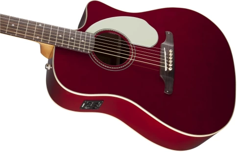 Электроакустическая гитара FENDER SONORAN S P CANDY APPLE RED V фото 4