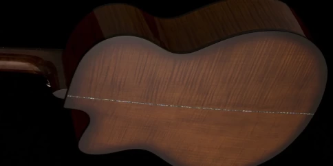 Элекстроакустическая гитара PRS SE AE50E Black Gold с чехлом фото 7