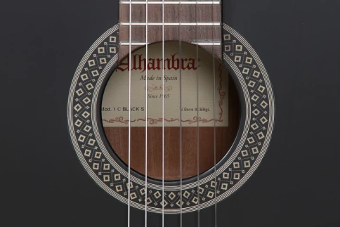 Гитара классическая Alhambra 1C BLACK SATIN фото 4