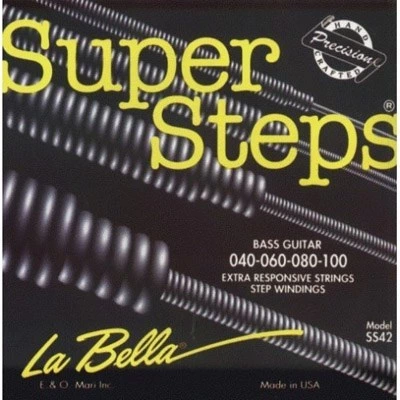 Струны для бас-гитары La Bella SS42 40-100 фото 1