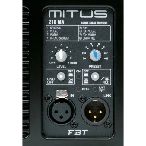 FBT MITUS 210MA - двухполосный активный монитор фото 3