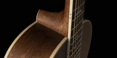 Электроакустическая гитара PRS SE P20E Parlor w/piezo Satin Black Top с чехлом фото 6