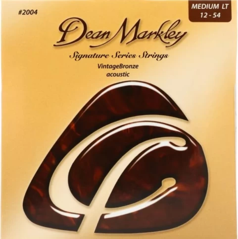 Струны для акустической гитары Dean Markley DM2004 Vintage Bronze, 12-54 фото 1