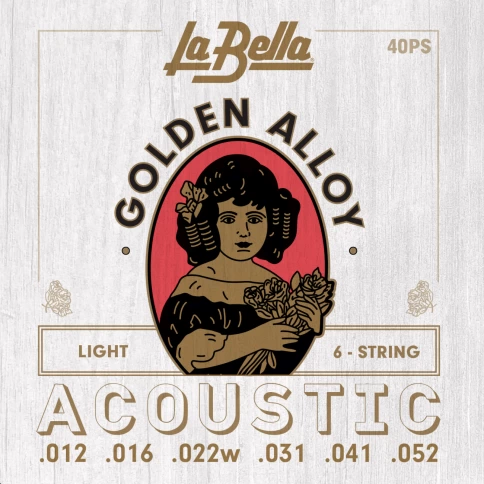 Струны для акустической гитары La Bella 40PS 12-52 фото 1