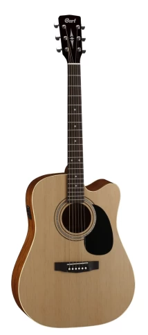 Электроакустическая гитара CORT AD840CF W-CASE OP фото 1
