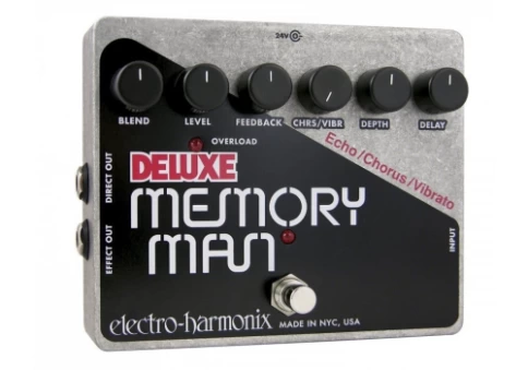 Педаль эффектов Electro-Harmonix Deluxe Memory Man фото 1