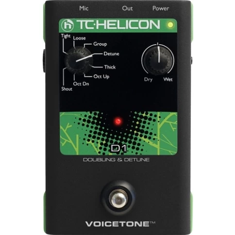 TC HELICON VOICETONE D1 - вокальная педаль эффекта дублирования голоса фото 1