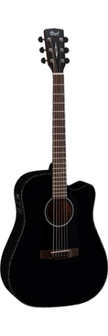 Электроакустическая гитара CORT MR-E BKS фото 1