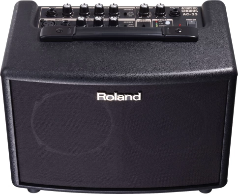 Комбоусилитель для акустической гитары ROLAND AC-33 Black (на батарейках) фото 7