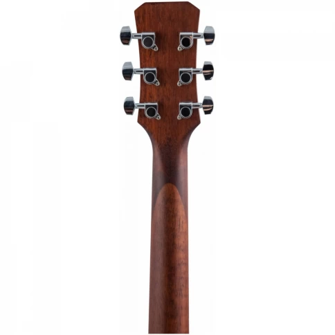 JET JDEC-255 OP - электроакустическая гитара, дредноут с вырезом, ель/красное дерево, цвет натуральный фото 4
