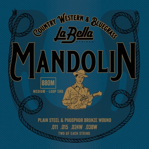 Струны для мандолины LA BELLA 880M фото 1