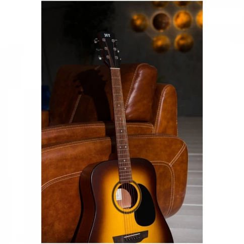 JET JD-255 SSB акустическая гитара, дредноут фото 4