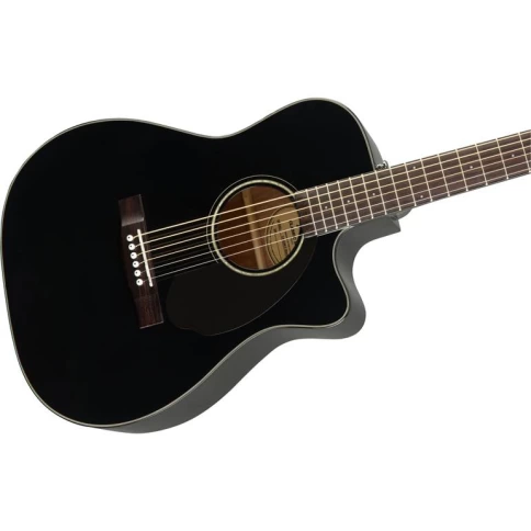 Электроакустическая гитара Fender CC-60SCE Black WN фото 3