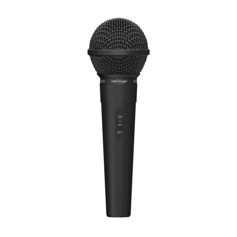 BEHRINGER BC110 - динамический вокальный микрофон с кнопкой, 80 Гц - 16 кГц, 600 Ом импеданс, чувст. фото 1