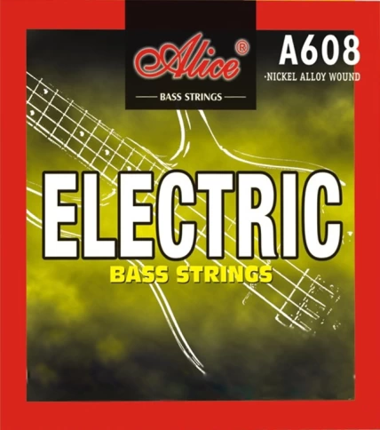СтрунЫ для 5-струнной бас-гитары Alice A608(5)-M Medium 045-130 фото 1