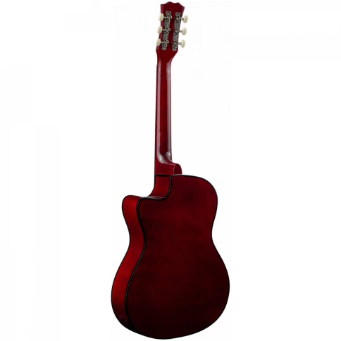TERRIS TF-3802C SB - акустическая фолк гитара фото 3