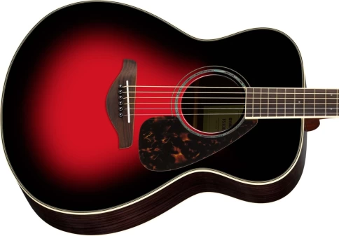 Акустическая гитара Yamaha FS-830 Dusk Sun Red фото 2