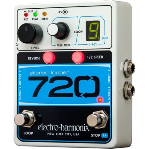 Педаль эффектов Electro-Harmonix 720 Stereo Looper фото 1