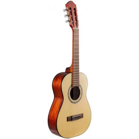 ALMIRES C-15 1/2 OP- классическая гитара 1/2, верхн. дека-ель,корпус-красное дерево,цвет натуральный фото 3