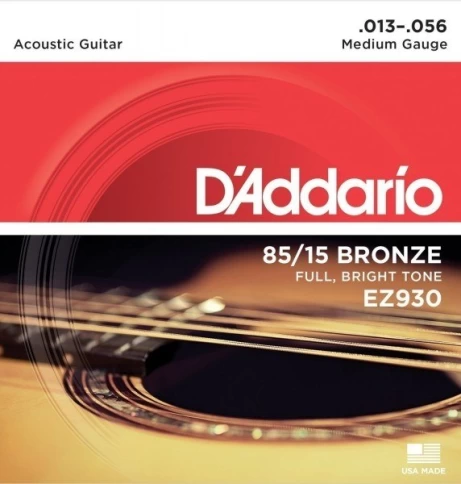 Струны для акустической гитары D'addario EZ930 13-56 фото 1