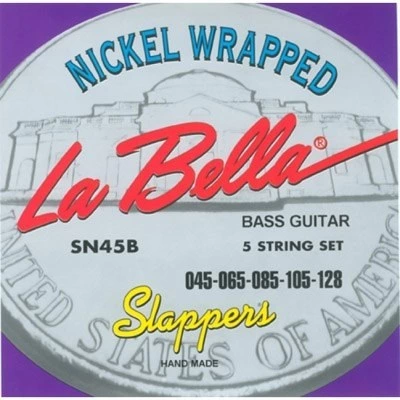 Струны для бас-гитары La Bella SN45B 45-128 фото 1