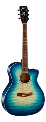 Электро-акустическая гитара Cort GA-QF CBB Grand Regal Series фото 1